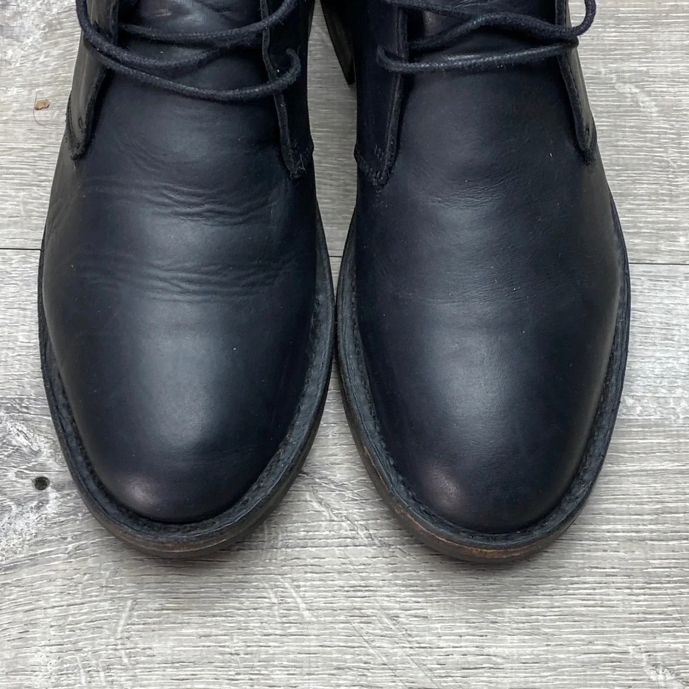 Thursday‎ Boot Co. Boots Scout Mens 6.5 (Fits 7.5) Black Leather Chukka Shoes